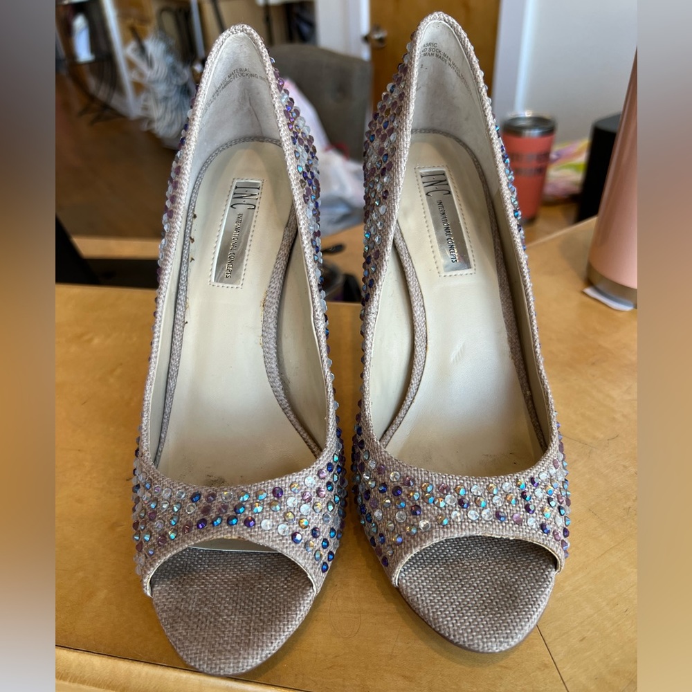 INC neutral heels